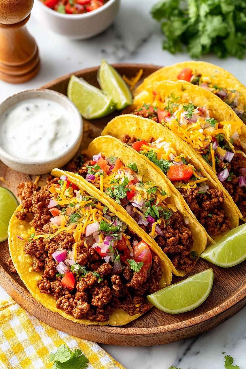 TACOS (beef or chicken)